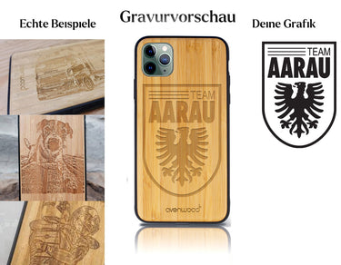 INDIVIDUELL iPhone 11 Pro Max Bambus-Kunststoff